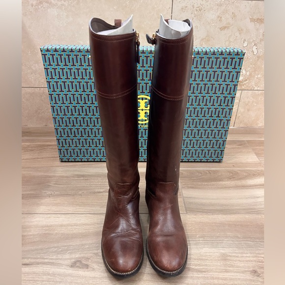 Tory Butch Kiernan Riding Boots - Picture 5 of 7